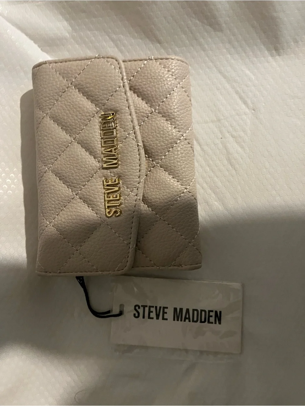 Steve Madden compact quilted